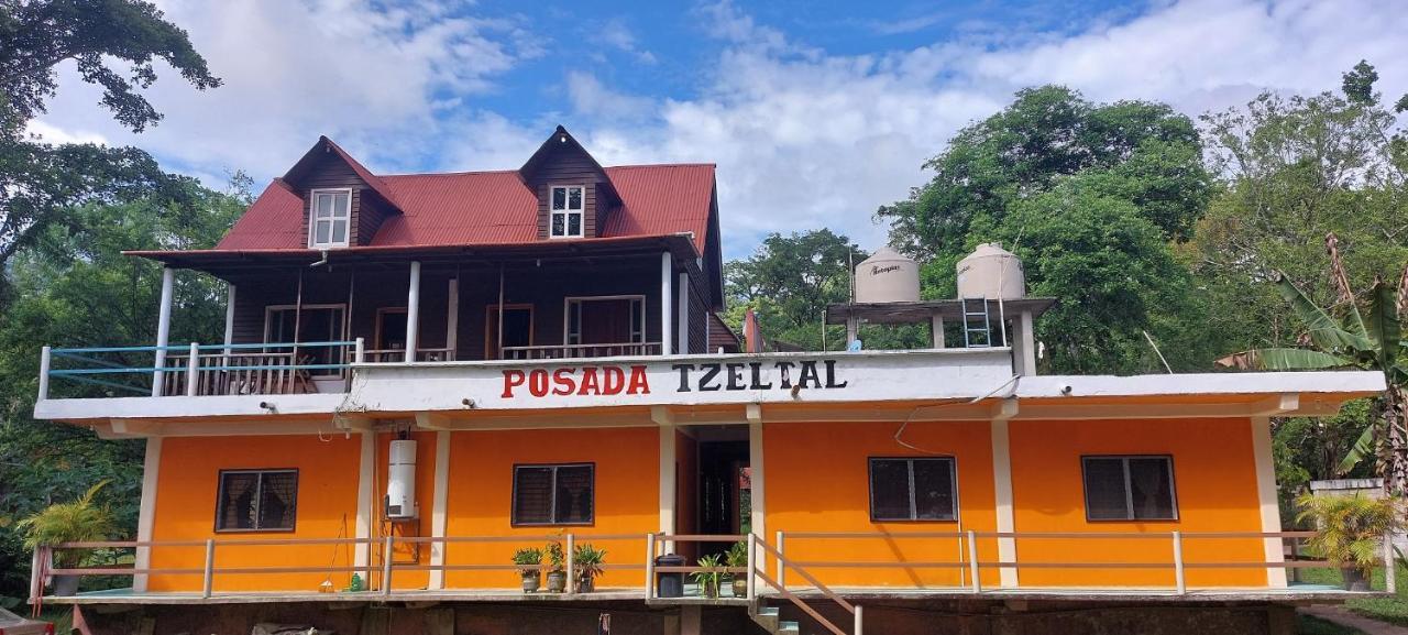 Posada Tzeltal Arroyo Agua Azul Extérieur photo
